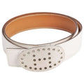 Hermes Belt Leather Reversible Evelyne Logo