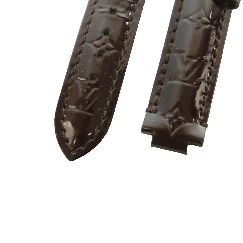 Louis Vuitton Monogram Vernis Tumble Replacement Belt Leather Brown SS