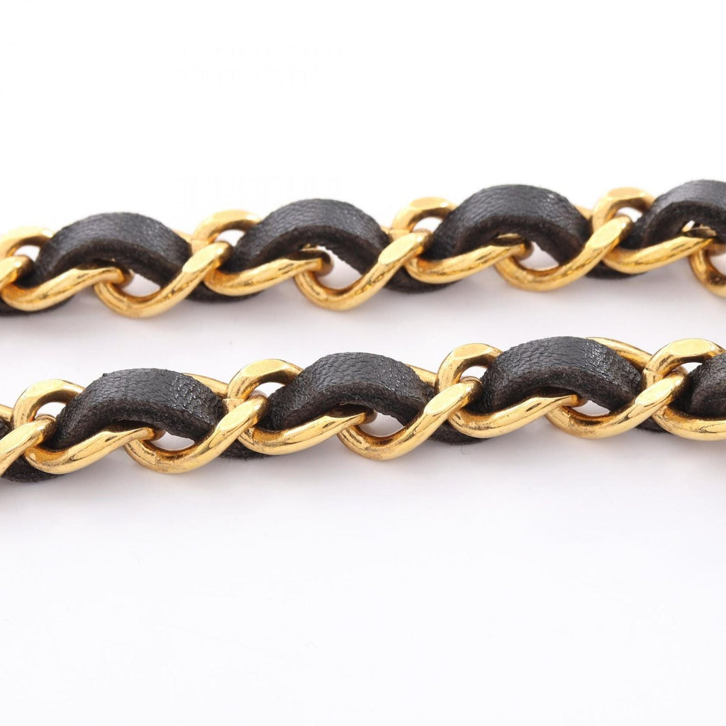 Chanel Belt CC Logo Chain Leather