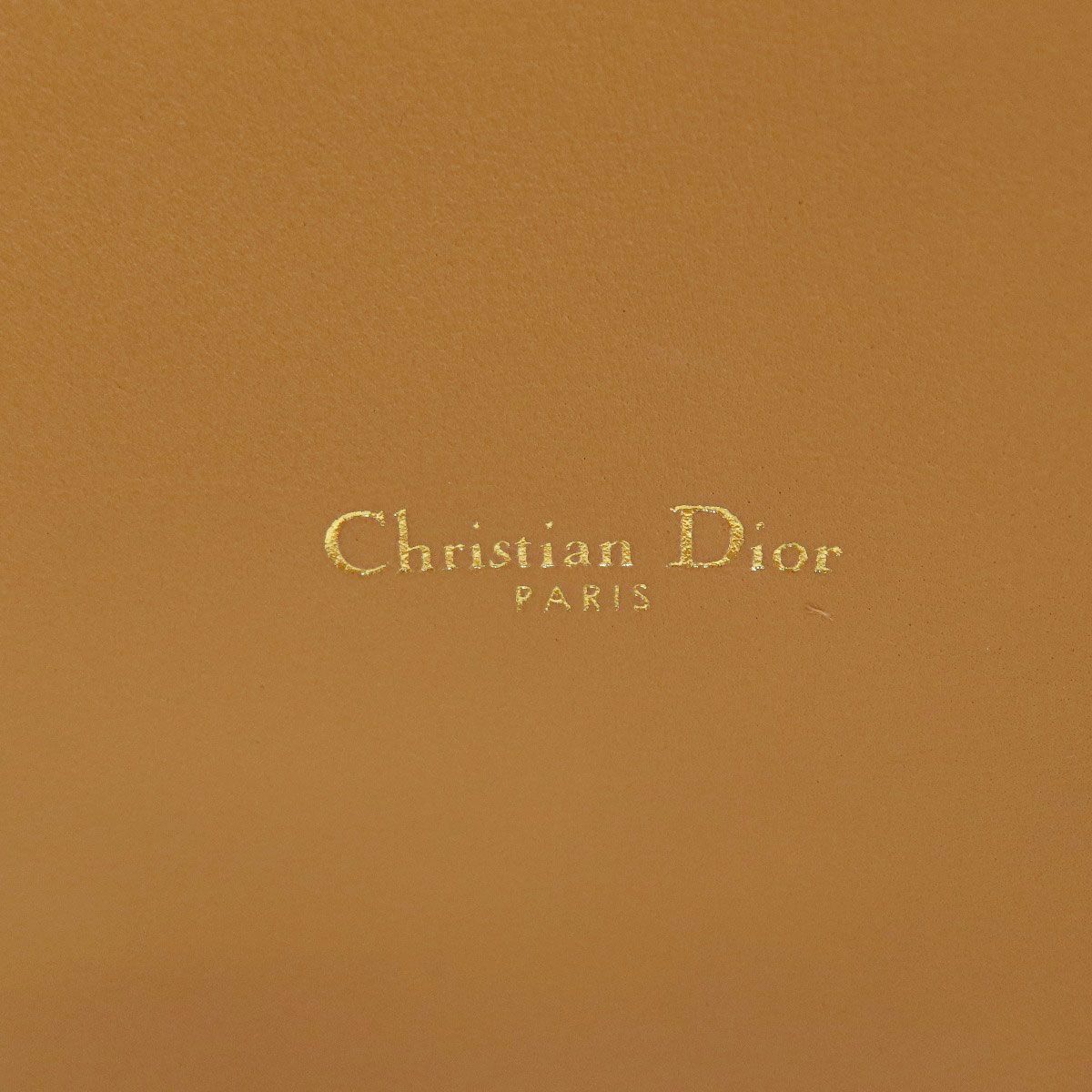 Dior Maxi Double Gold Buckle Belt Leather