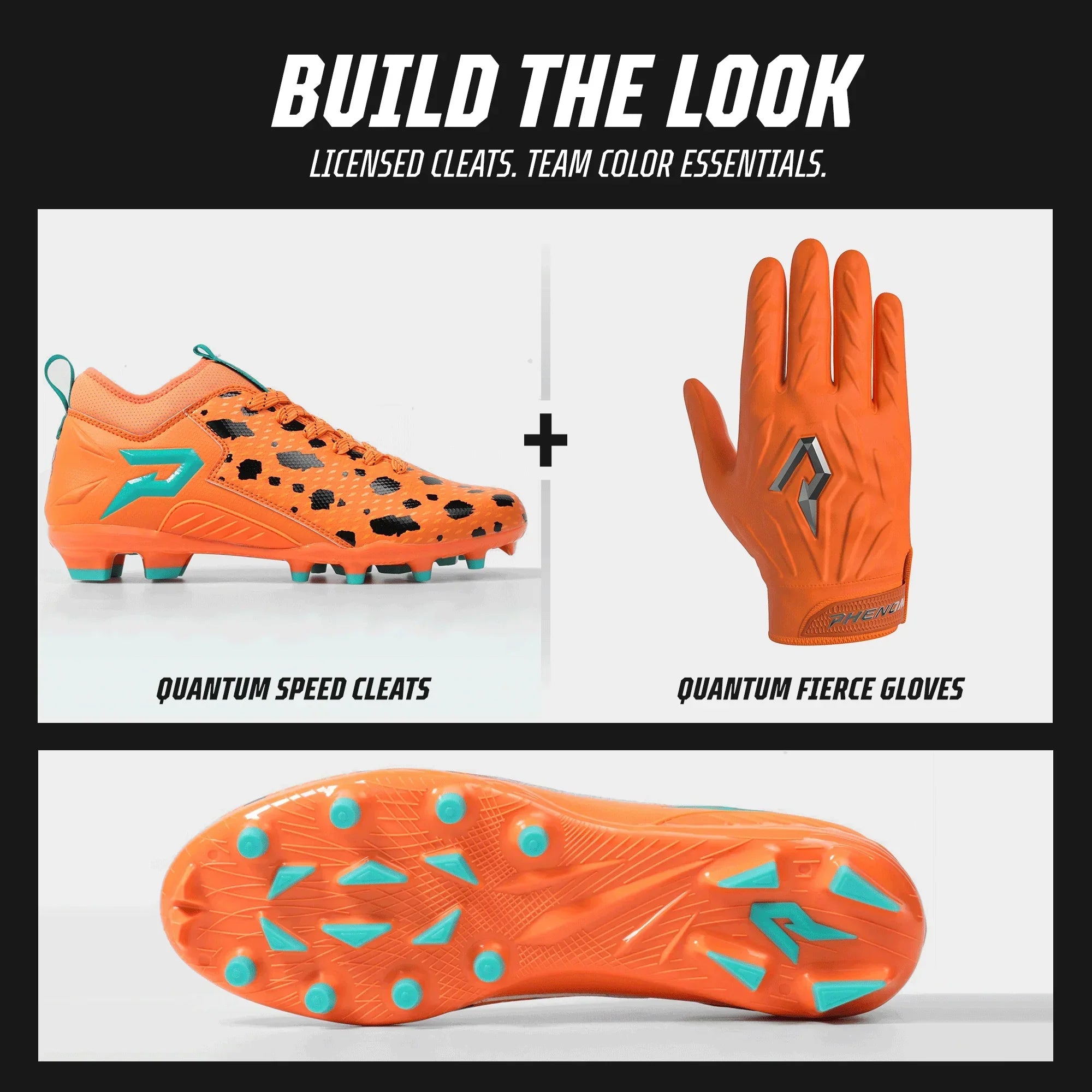 Phenom Elite Adult Quantum Speed Football Cleats