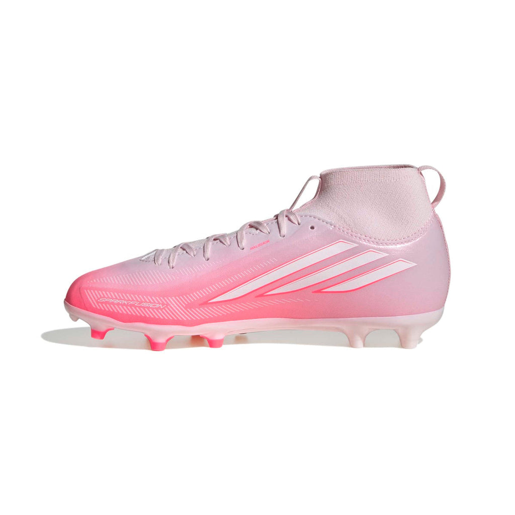 adidas Youth F50 Sparkfusion League Mid Cut Firm Ground / Artificial Grass Football Cleats