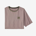 Patagonia Men's Alpine Icon Regenerative Organic Cotton T-Shirt Uomo Stingray Mauve