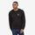 Patagonia Felpa girocollo uomo Men's Alpine Icon Regenerative Organic Cotton Crew Sweatshirt Black Nero