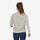 Patagonia Women's Alpine Icon Regenerative Organic Cotton Crew Sweatshirt Felpa girocollo da donna Bianca White