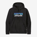 Patagonia Men's P-6 Logo Uprisal Hoody Felpa Uomo con cappuccio Logo Nero Black