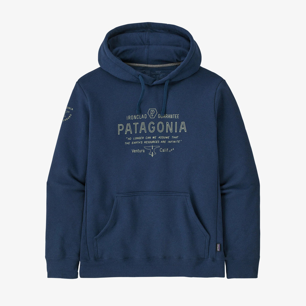 Patagonia Felpa con cappuccio Forge Mark Uprisal Hoody Lagom Blue Blu