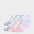 Superlite Multi Space Dye No-Show Socks 6 Pairs