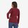 Patagonia Women's R1® Air Zip-Neck Fleece Donna mezza zip Sequoia Red