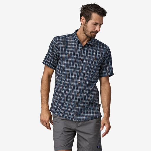 Patagonia Men's Back Step Shirt Camicia Uomo Renewal: New Navy