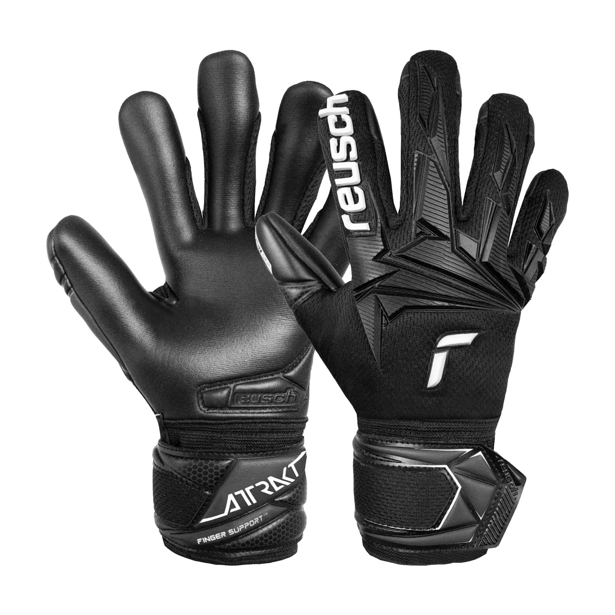 Reusch Attrakt Freegel Infinity Finger Support Junior Goalkeeper Gloves