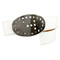 Hermes Evelyne Leather Brown White Belt Silver