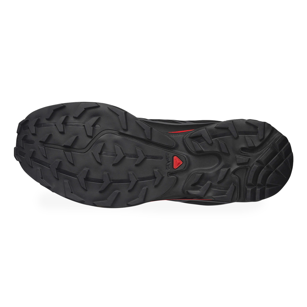 Salomon Men's XT-6 Black/Fiery Red/Footwear Silver