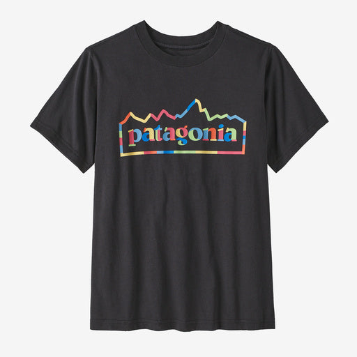 Patagonia Kids' Graphic T-Shirt bambino Unity Fitz: Ink Black