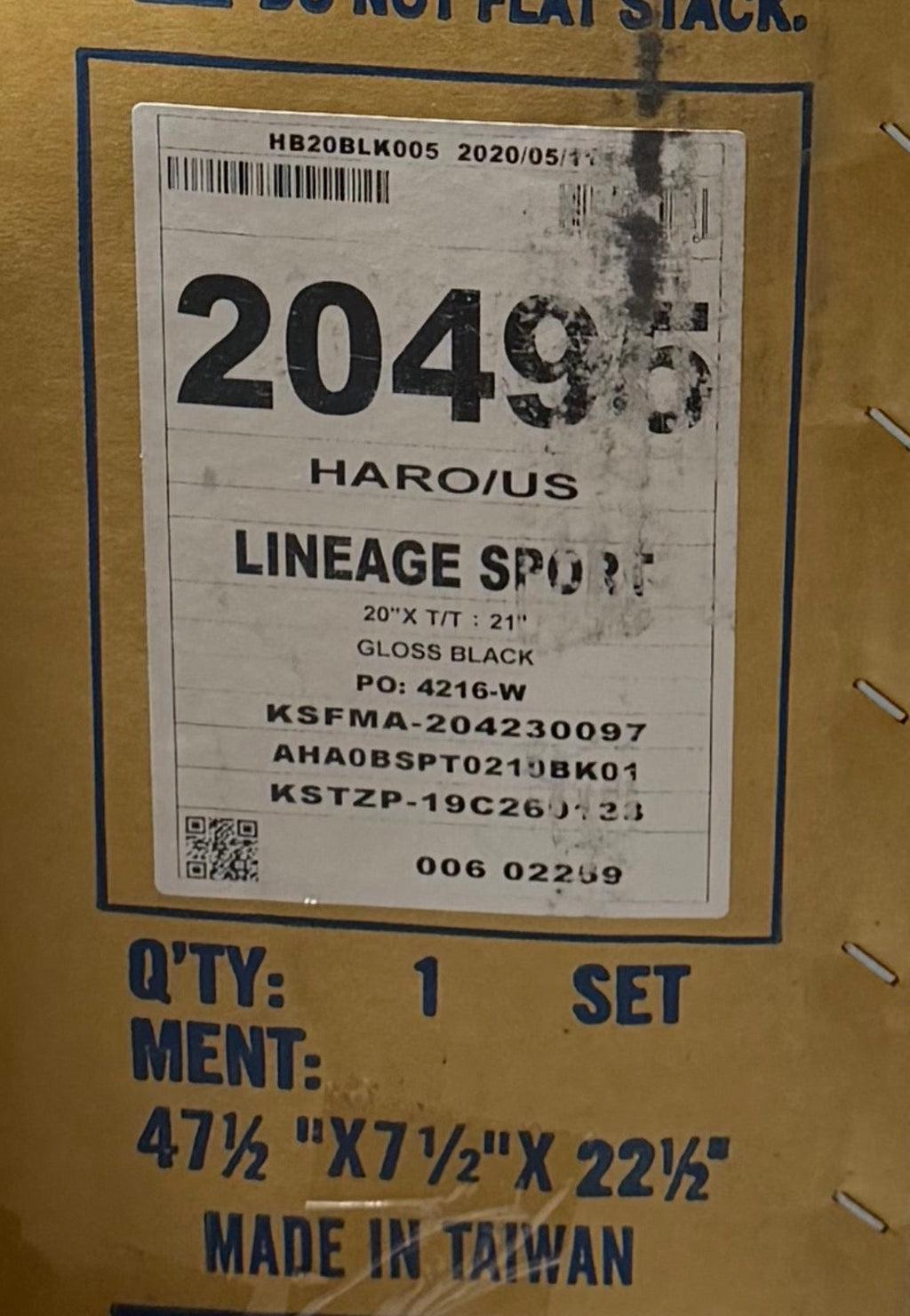 Haro Lineage Bashguard Sport 2020 (Rochester Collection)