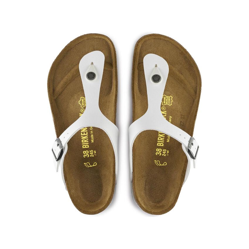 Unisex Gizeh Birko-Flor White Regular/Wide