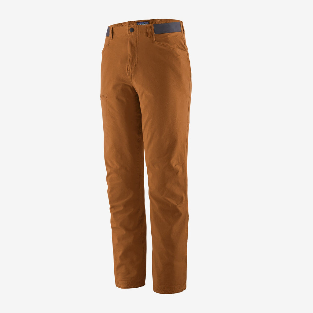 Patagonia Men's Venga Rock Pants - Regular Pantalone uomo in misto cotone Tree Ring Brown