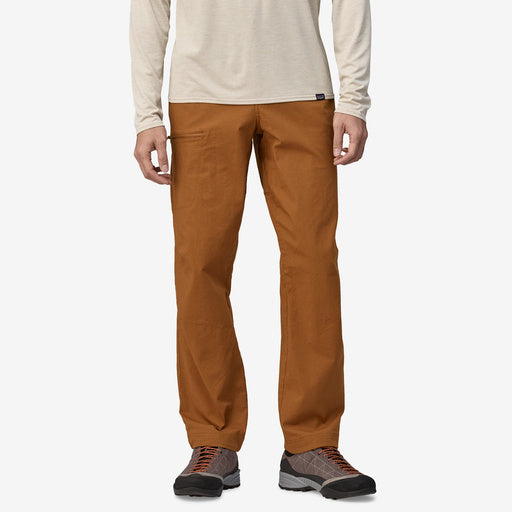 Patagonia Men's Venga Rock Pants - Regular Pantalone uomo in misto cotone Tree Ring Brown