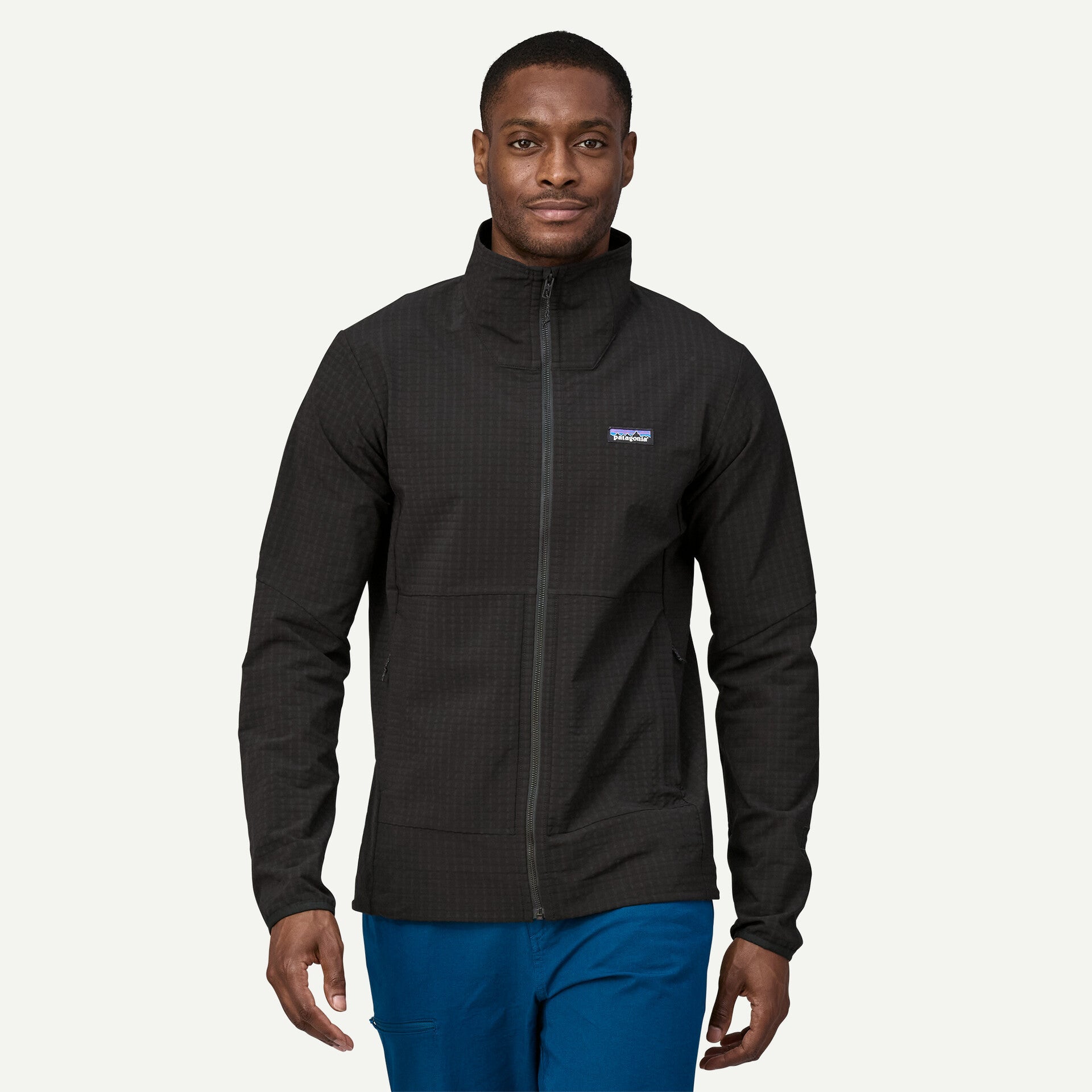 PATAGONIA Men's R1® TechFace Fleece Jacket cod. 83581 BLACK