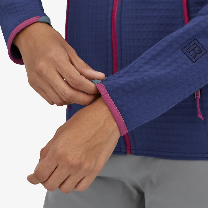 Patagonia Women's R2® TechFace Hoody Fleece Antivento sound blue