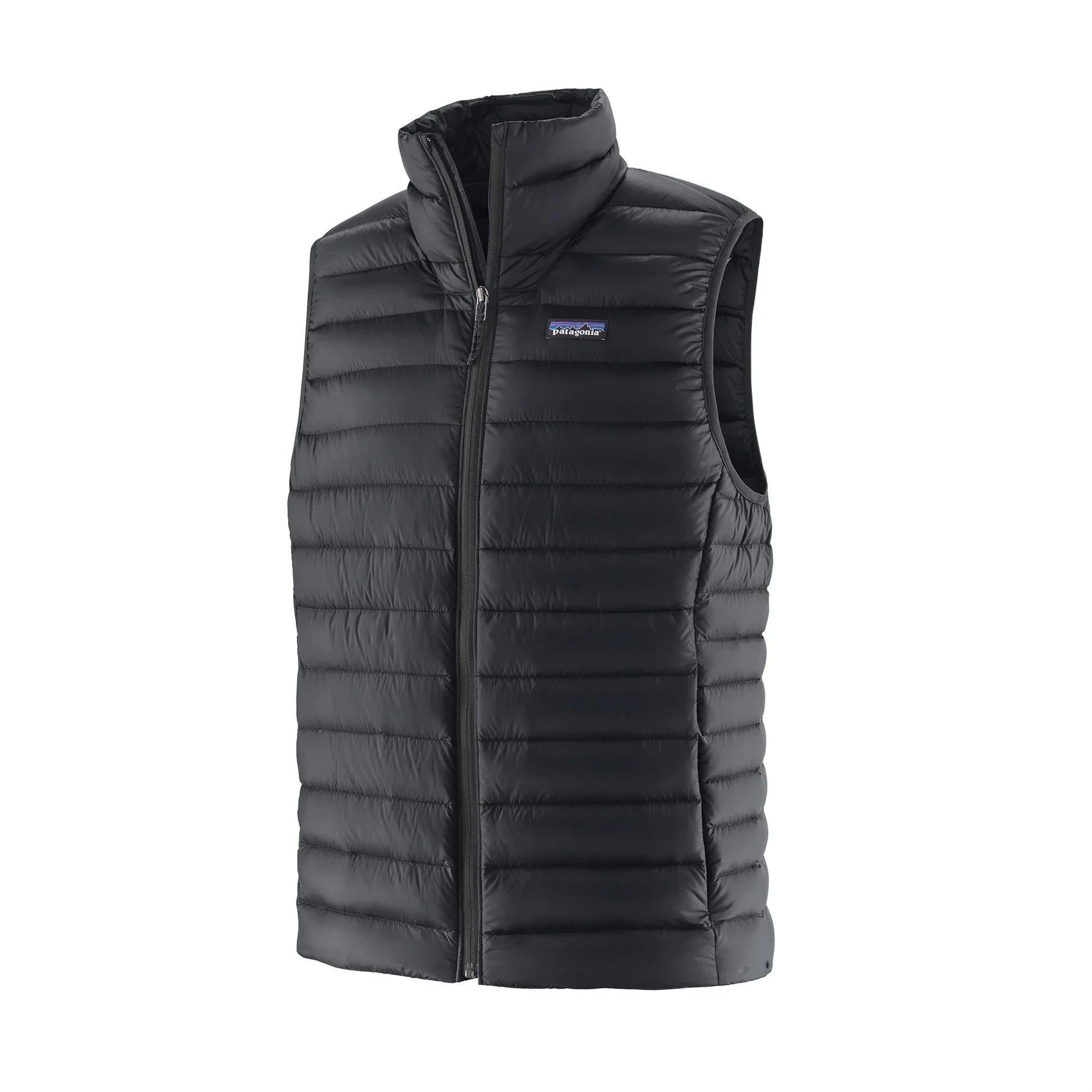 Patagonia Men's Down Sweater Vest Gilet ripstop trapuntato Black Nero