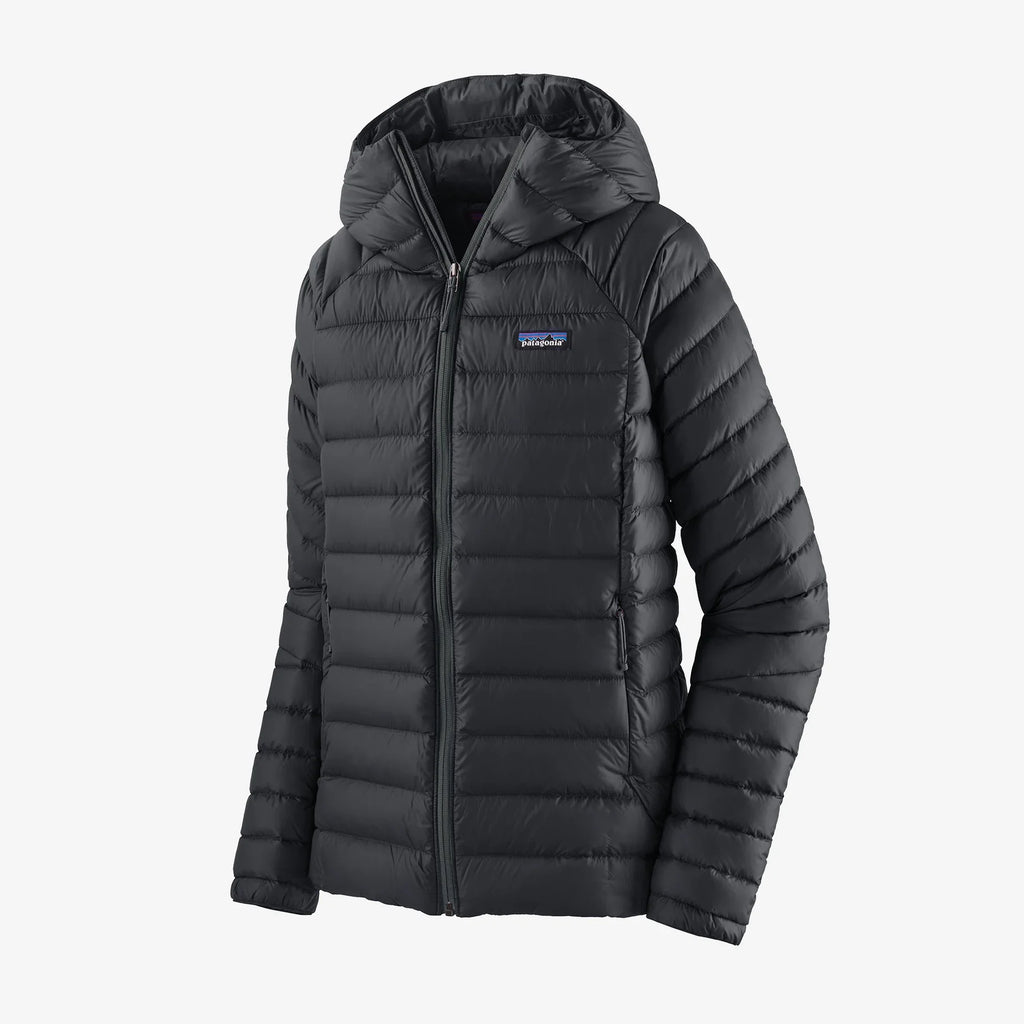 Patagonia Women's Down Sweater Hoody Giacca Piumino da donna Black
