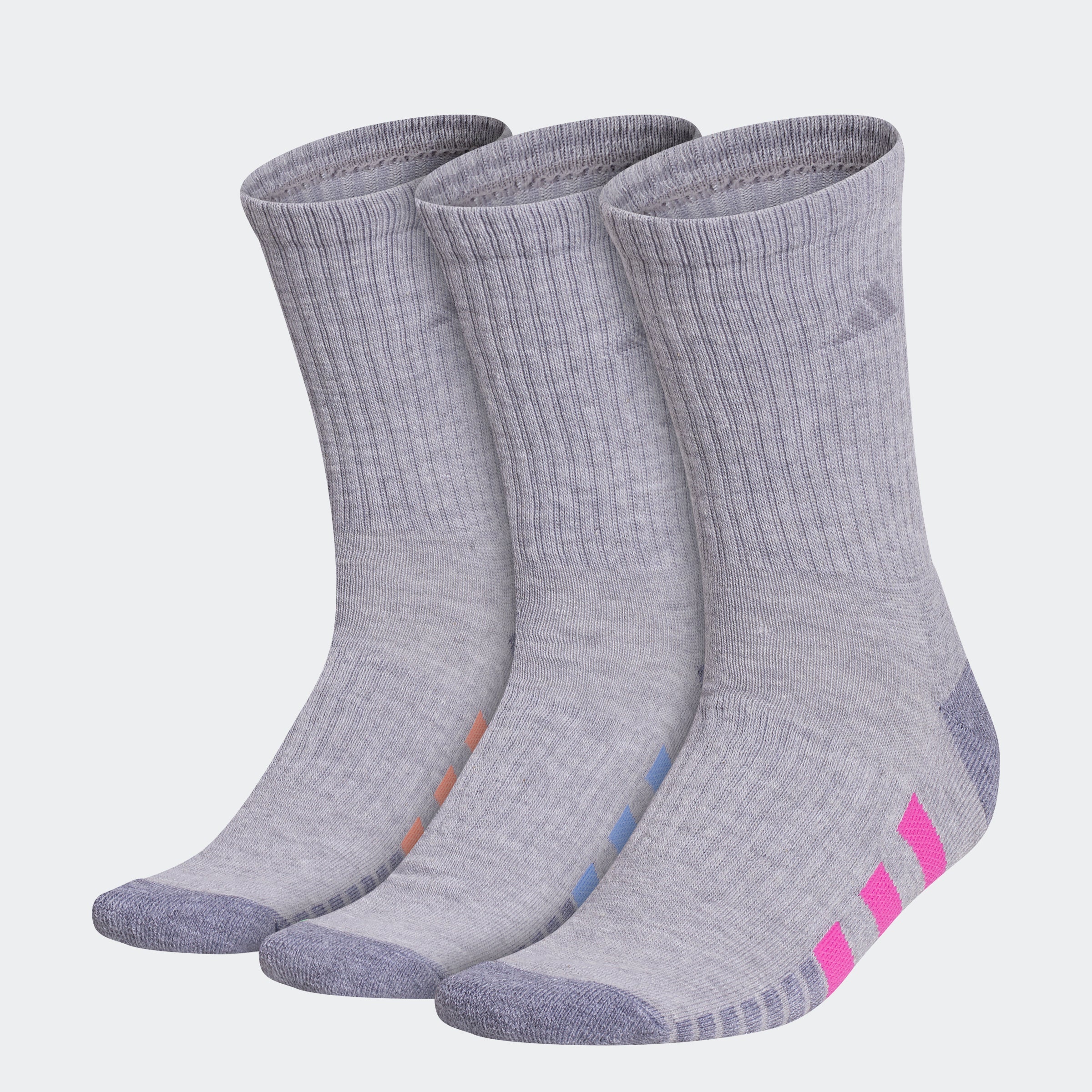 Cushioned Crew Socks 3 Pairs