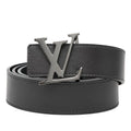 Louis Vuitton Ceinture LV Belt 90 36 Black Leather