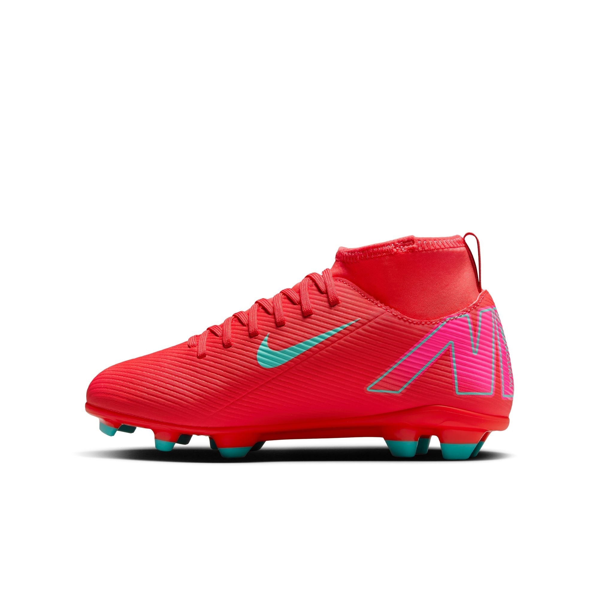 Nike Jr. Mercurial Superfly 10 Club Little/Big Kids' MG High-Top Soccer Cleats