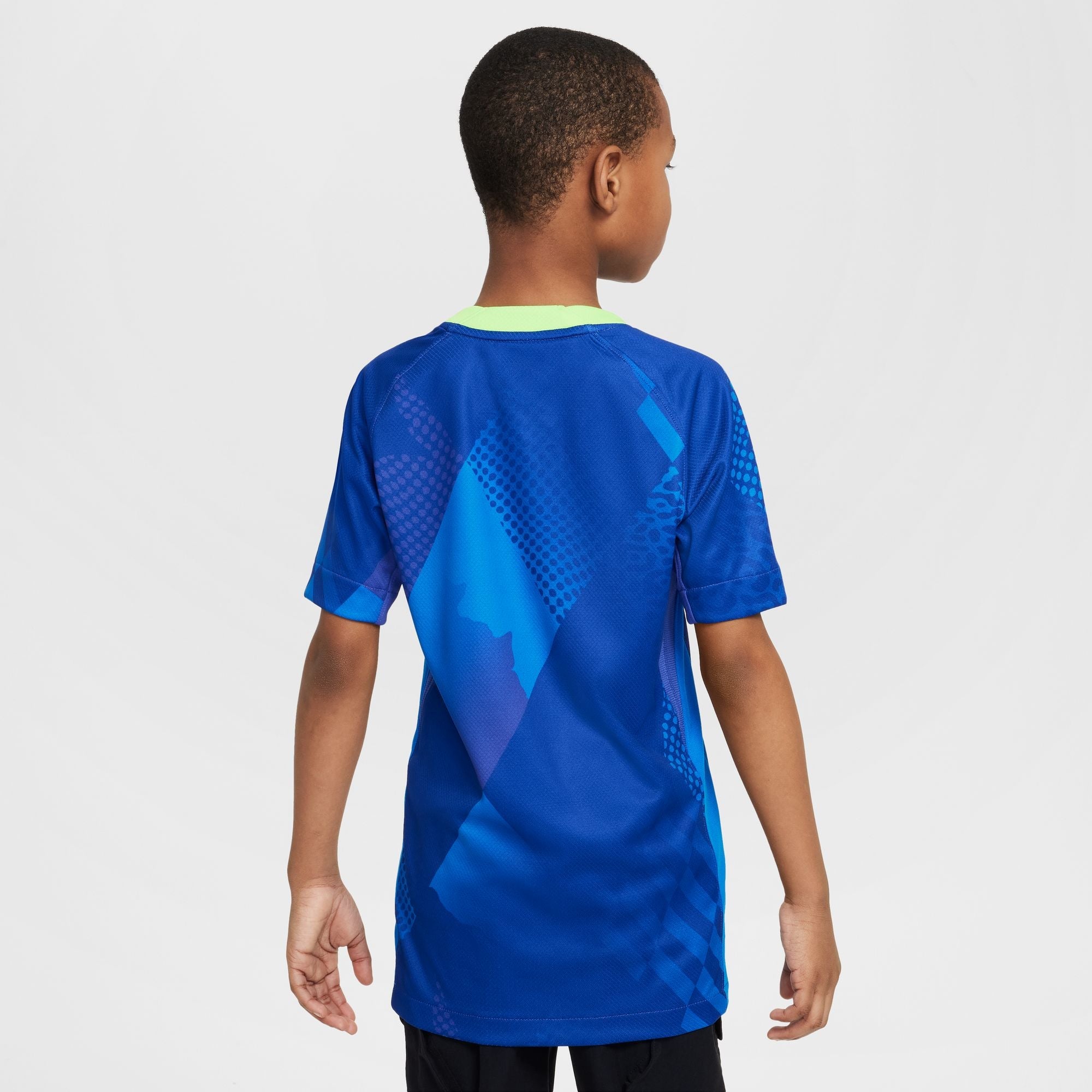 Nike Brazil 2025 Stadium Away (Women's Team) Big Kids' Dri-FIT Soccer Replica Jersey