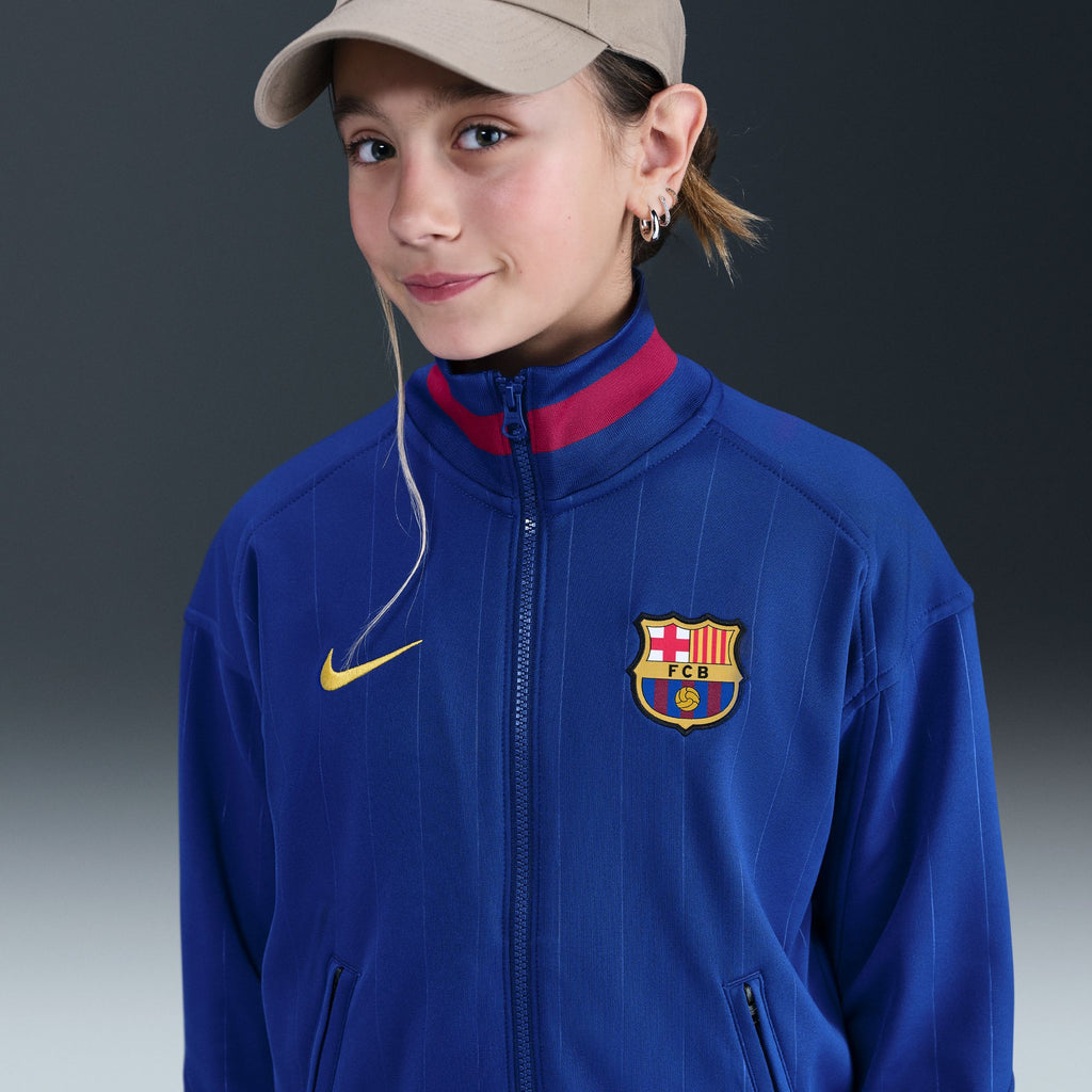 Nike FC Barcelona Academy Pro Home Big Kids' Dri-FIT Soccer Anthem Jacket