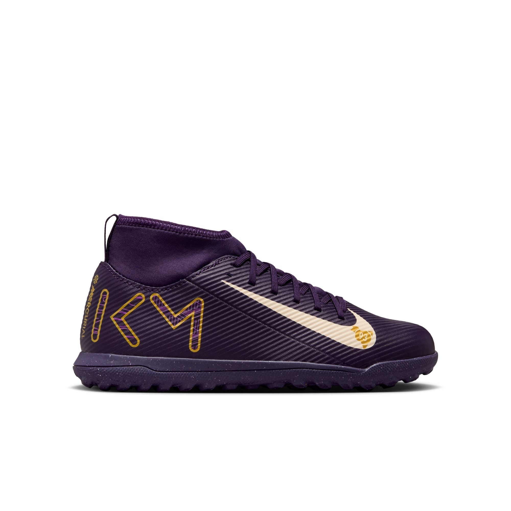 Nike Jr. Mercurial Superfly 10 Club "Kylian Mbappé" Big Kids' TF High-Top Soccer Shoes