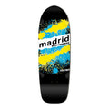 Madrid Deck Explosion Re-Issue Black/Blue/Yellow 9.87" Old School