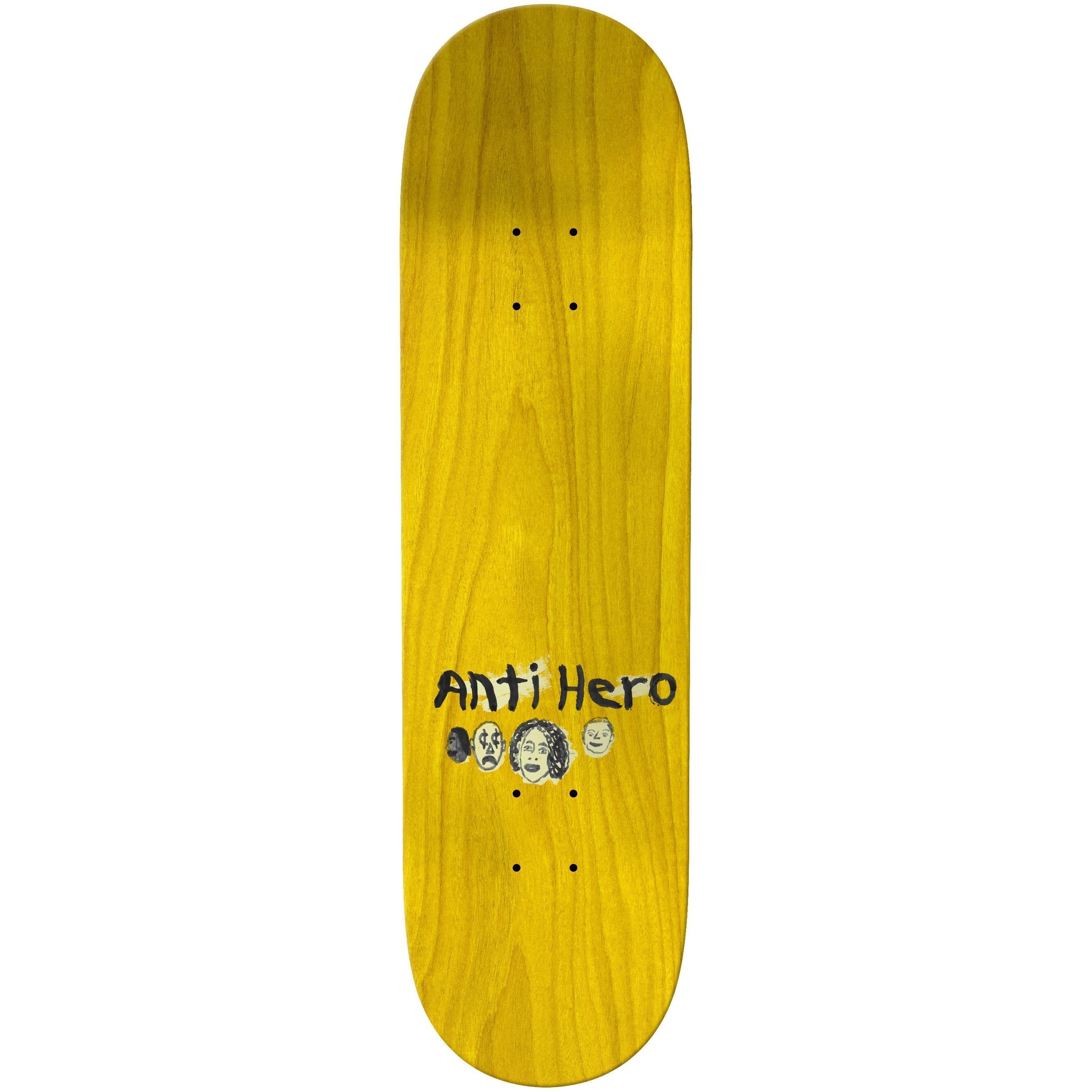 Anti Hero Skateboard Deck Doobie Expressions Cream 8.75" x 31.75"