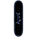 April Skateboard Deck Twin Og Logo Fractured 8.5" x 32.25"