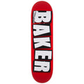 Baker Deck Brand Logo Red/White 8.625" x 32"