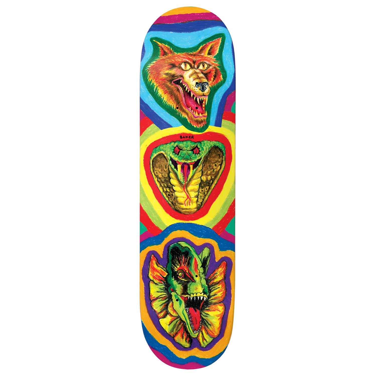 Baker Skateboard Deck Riley Hawk Fried Beast 8.0" x 31.5"