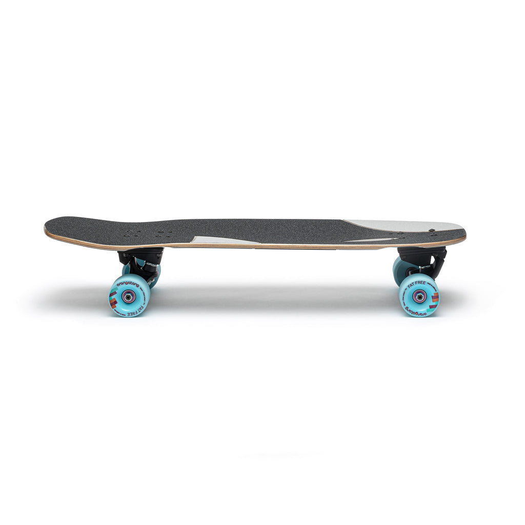 Loaded Ballona Orca Longboard Complete - Fat Free 77a Blue
