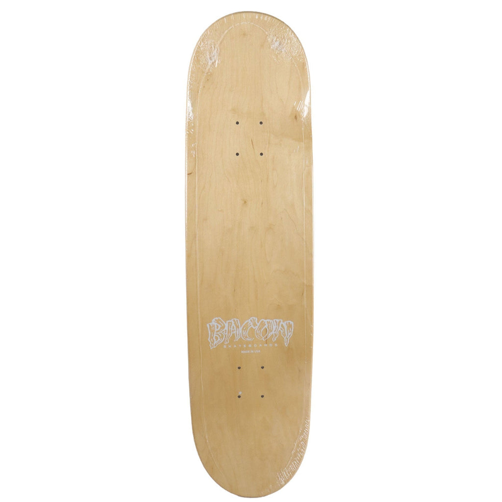 Bacon Skateboard Deck Logo Veneer Purple 9.0" x 32.75"