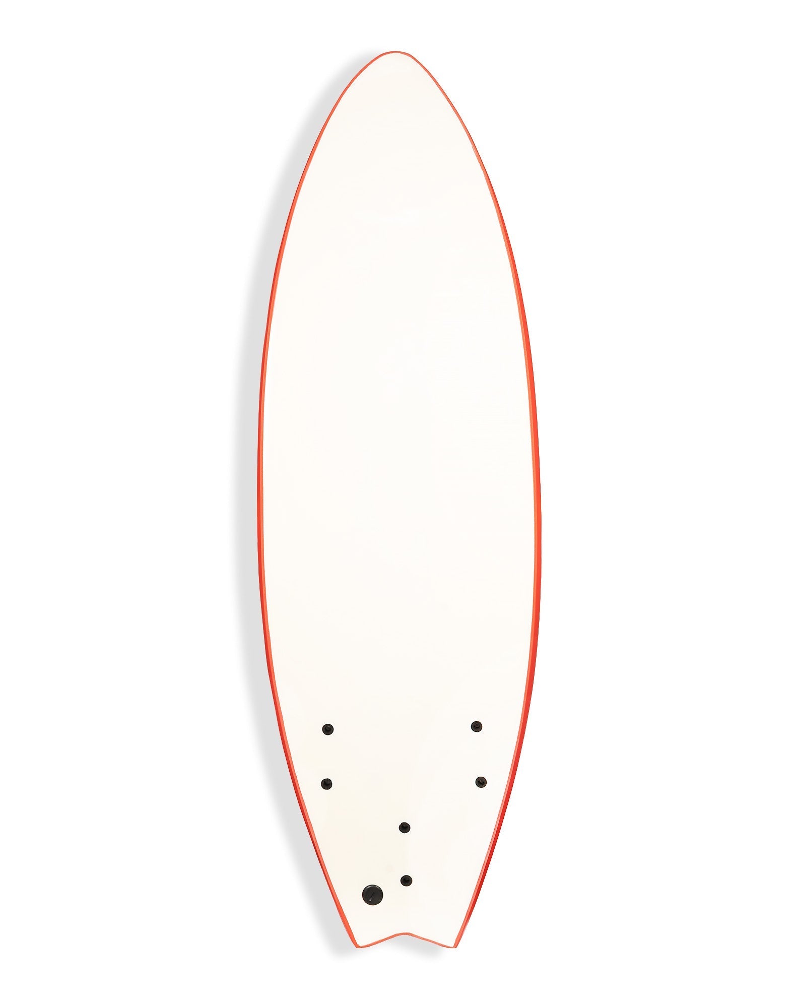 BEETLE 5'5 Soft Top Surfboard - Red/White