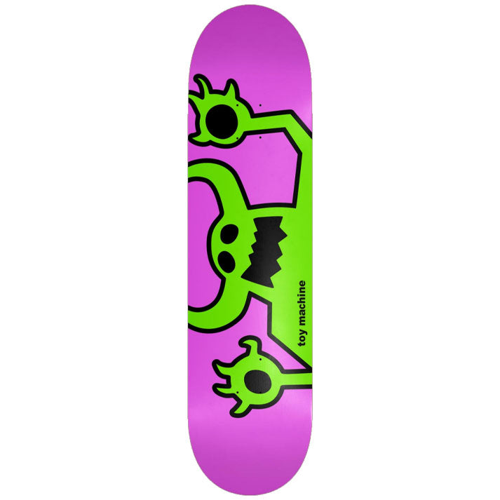 Toy Machine Skateboard Deck Original Monster Purple/Green 8.5" x 32.38"
