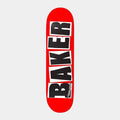 Baker Skateboards Brand Logo Black Deck 8.38"