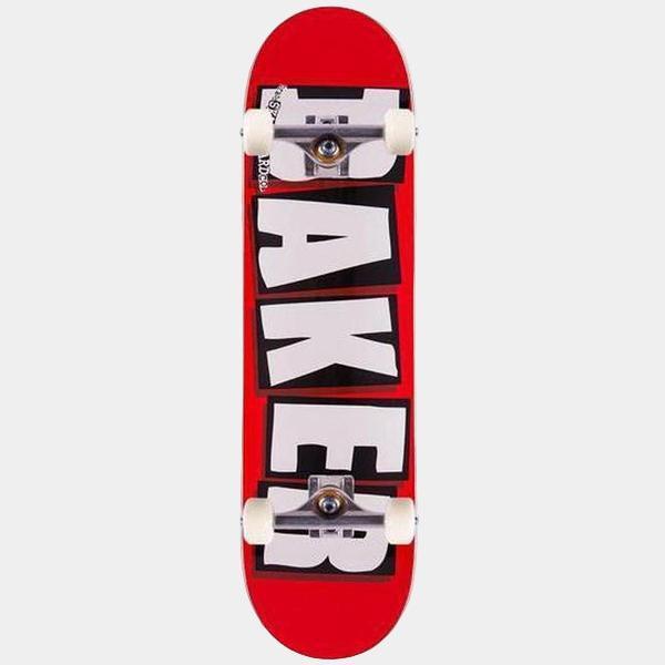 Baker Skateboards Logo White Youth Premium Complete 7.75"