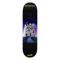 Welcome X Beetlejuice Skateboard Deck Showtime On Popsicle Black/Purple 8.5" x 32.35"