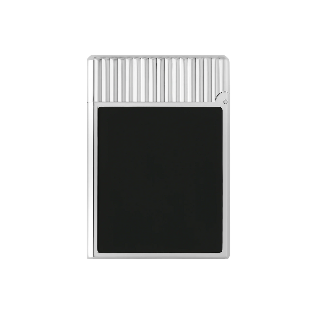 S.T. Dupont Ligne 1 Black Lacquered Palladium Lighter/Briquet C14121