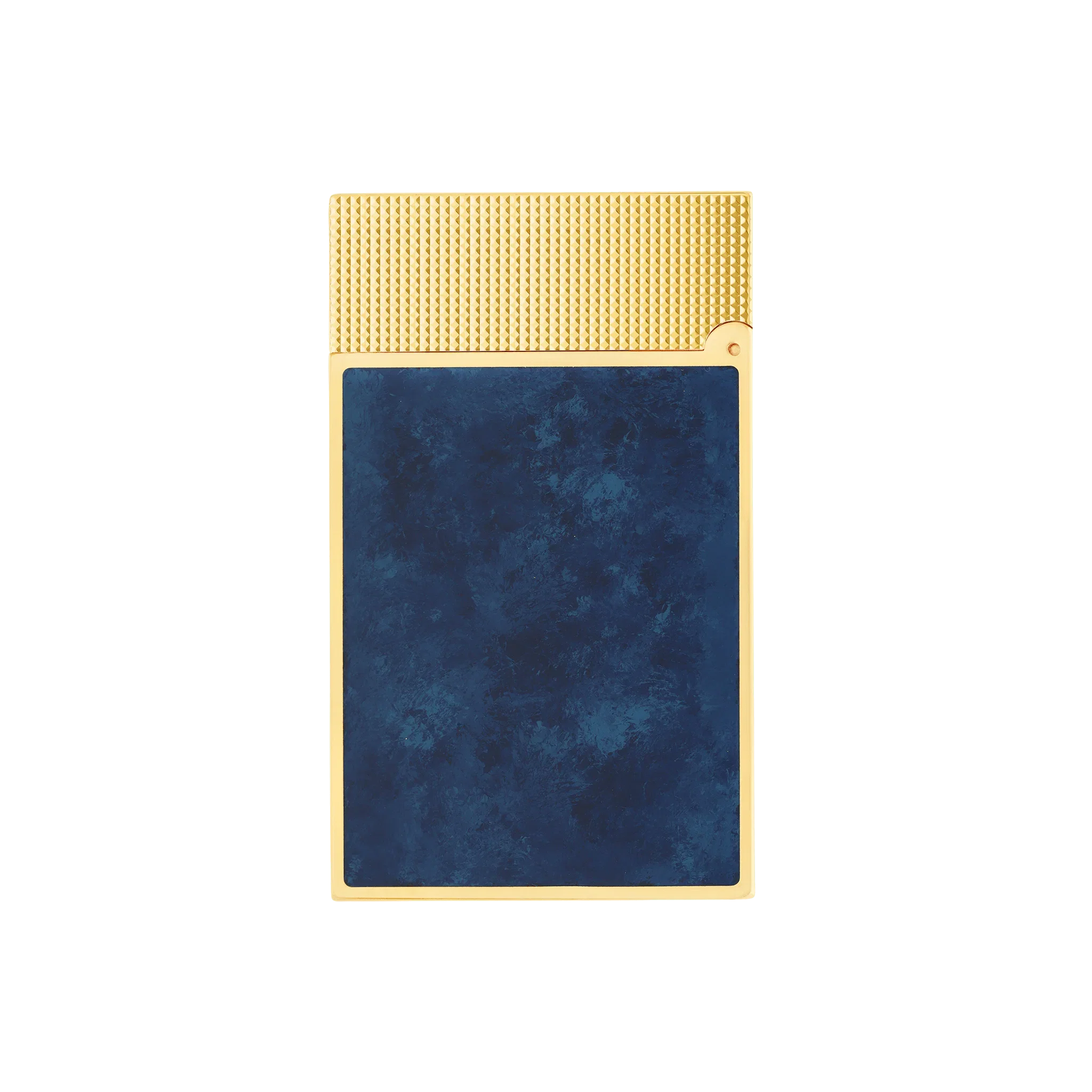S.T. Dupont Ligne 2 Cling Popote Blue Lacquered Savoir-Faire Lighter/Briquet C16017CL