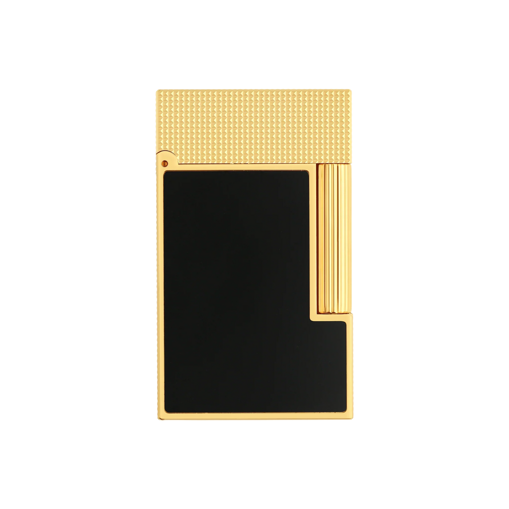 S.T. DUPONT Ligne 2 Micro Diamond Head Black Lighter/Briquet C16601