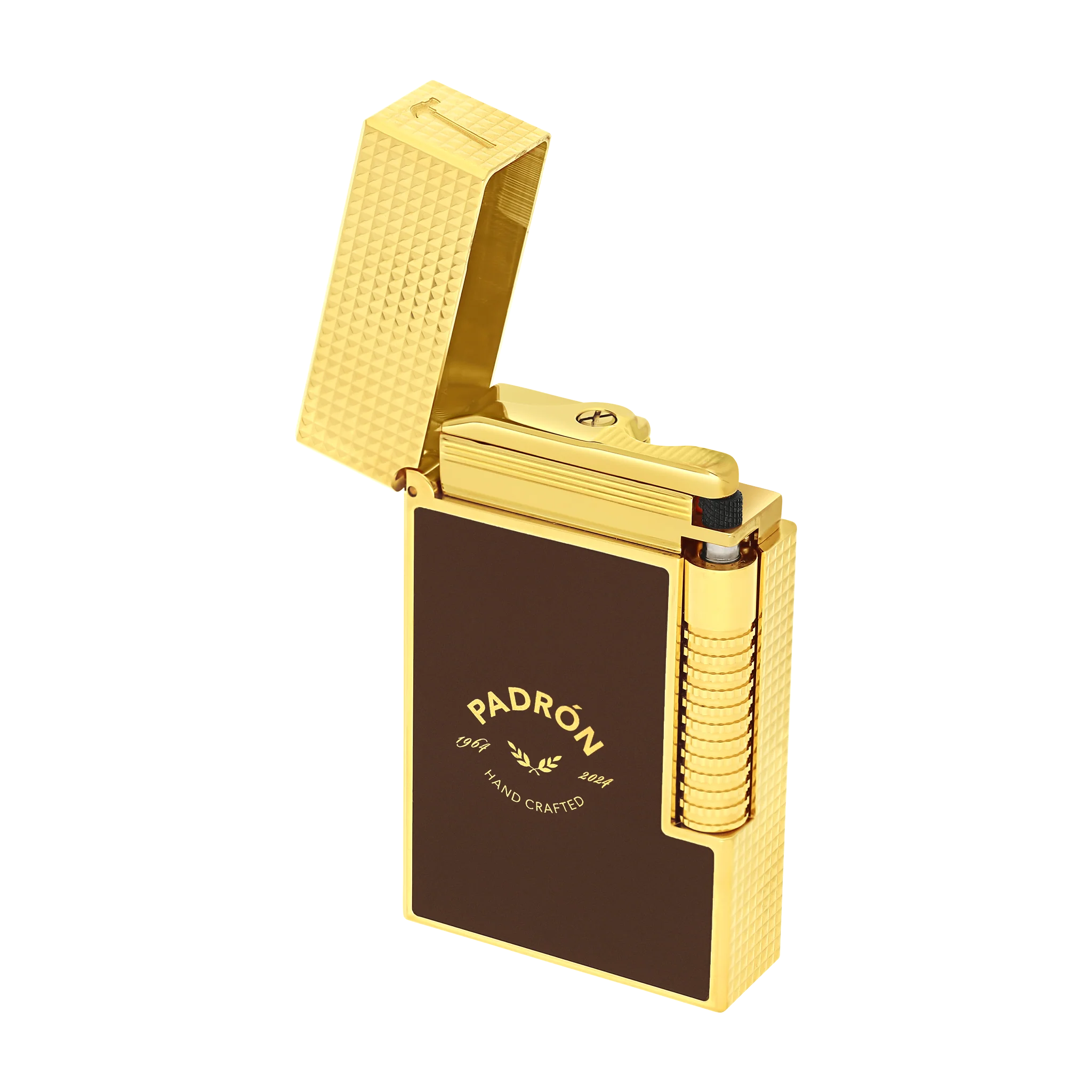 S.T. DUPONT LE GRAND Lacquered Padron Brown Lighter/Briquet C23014