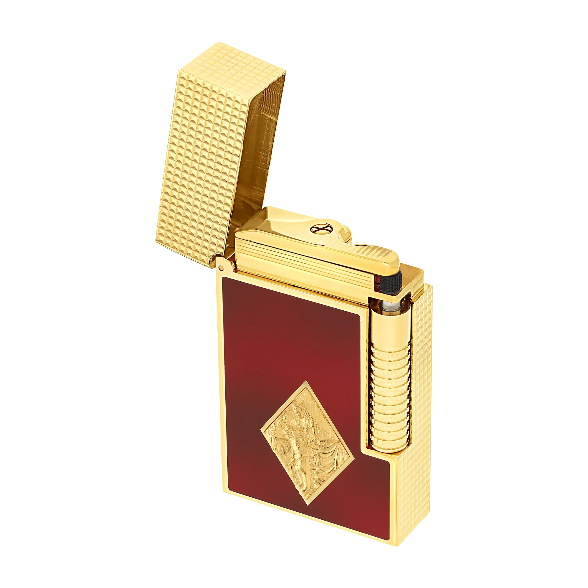 S.T. Dupont Le Grand Lacquered Romeo Y Julieta Burgundy Lighter/Briquet C23050CL