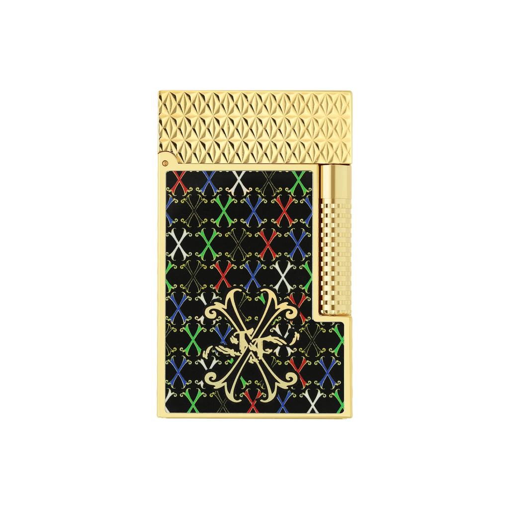 S.T. Dupont Le Grand Fuente Multicolour Lacquered Lighter/Briquet C23060CL